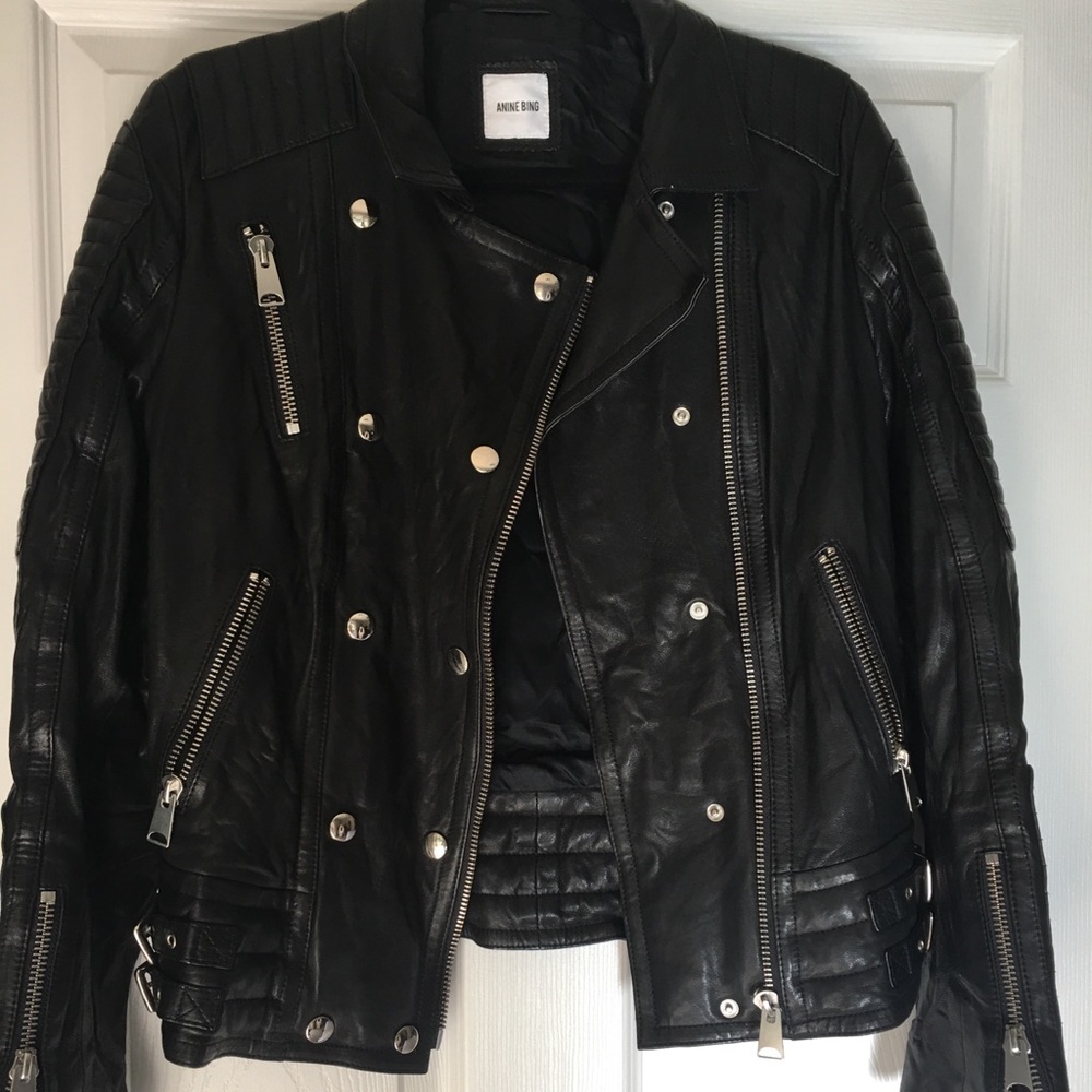 Anine Bing Leather Jacket